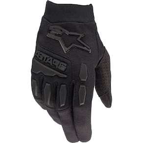 Luvas Alpinestars Full Bore pretas/pretas para adultos