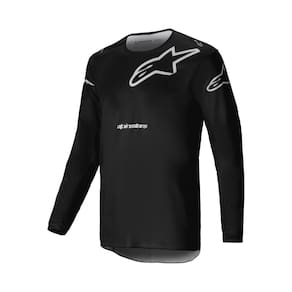 Jersey Alpinestars Racer Graphite preto/cinza para homens