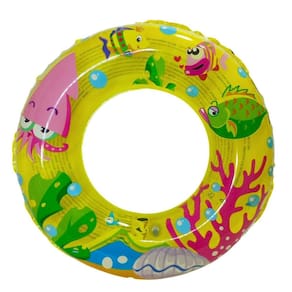 Boia Infantil Inflável Estampa Fundo Do Mar Praia Piscina