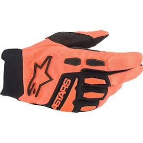 Luvas Alpinestars Full Bore em camurça sintética laranja/preta