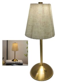 Luminaria de Mesa LED 3 Tons Controle de Intensidade Bateria Recarregavel USB Decoraçao Quarto Cabeceira Leitura Estudo Home Office Iluminaçao