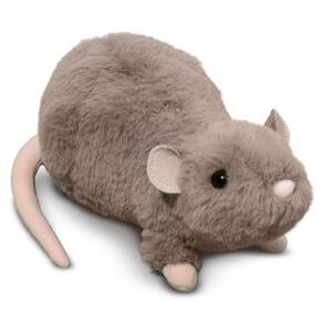 Pelúcia Douglas Ralph Rat de 23 cm de pelúcia para crianças a partir de 2 anos