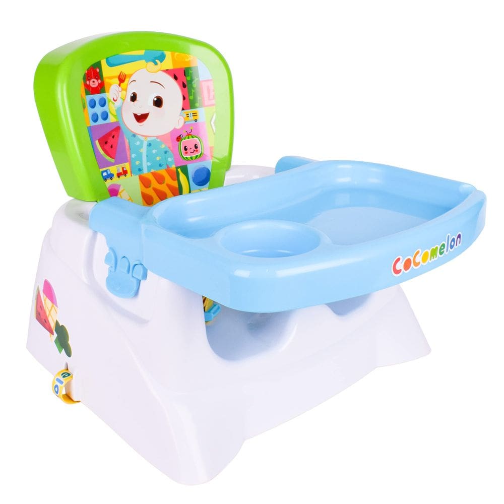 Assento elevatório Sunny Days Entertainment CocoMelon com bandeja