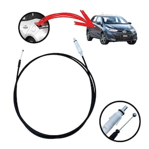Cabo Abertura Tanque Combustível S/ Puxador Yaris 2018 A 24
