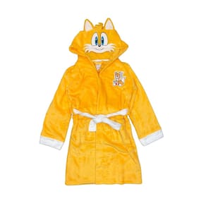 Traje de lã de pelúcia Sonic The Hedgehog Tails para meninos