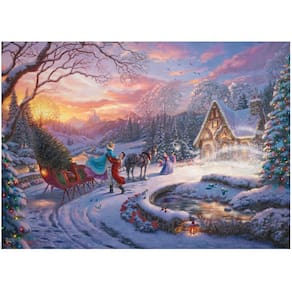 Quebra-cabeça Ceaco Thomas Kinkade Disney Cinderella 1000 unidades