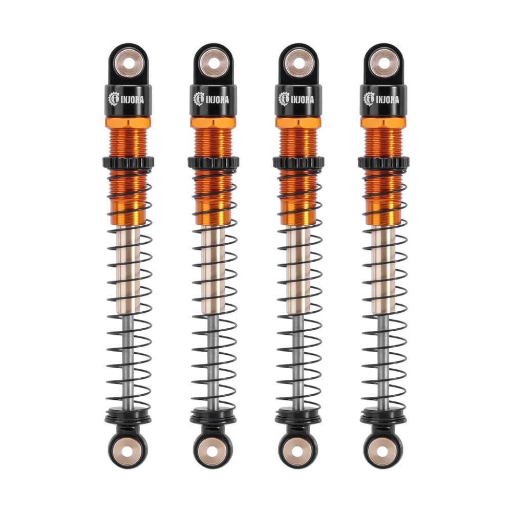 Amortecedores INJORA de 51 mm de curso longo para axial AX24 SCX24 1/24 RC