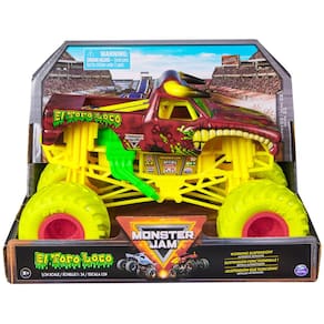 Monster Truck fundido sob pressão para colecionador Monster Jam El Toro Loco 1:24