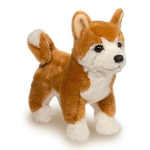 Bicho de pelúcia Douglas Dunham Shiba Inu Dog Plush 30cm