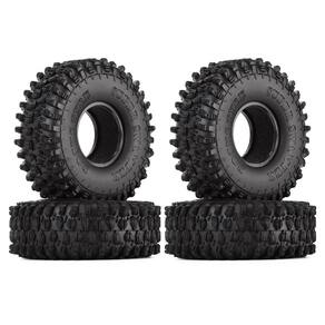 Pneus de esteira INJORA 1.9 para Axial SCX10 90047 Redcat Gen8