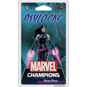 Jogo de cartas Fantasy Flight Marvel Champions Psylocke Hero Pack