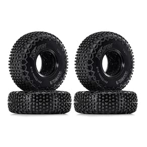 Pneus INJORA S5 60 mm x 20 mm para SCX24 FCX24 1/18 1/24 RC Crawler