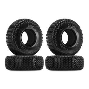 Pneus INJORA XHX Pin 1.3 para Trx4m SCX24 72 mm S5 Compound 4 unidades