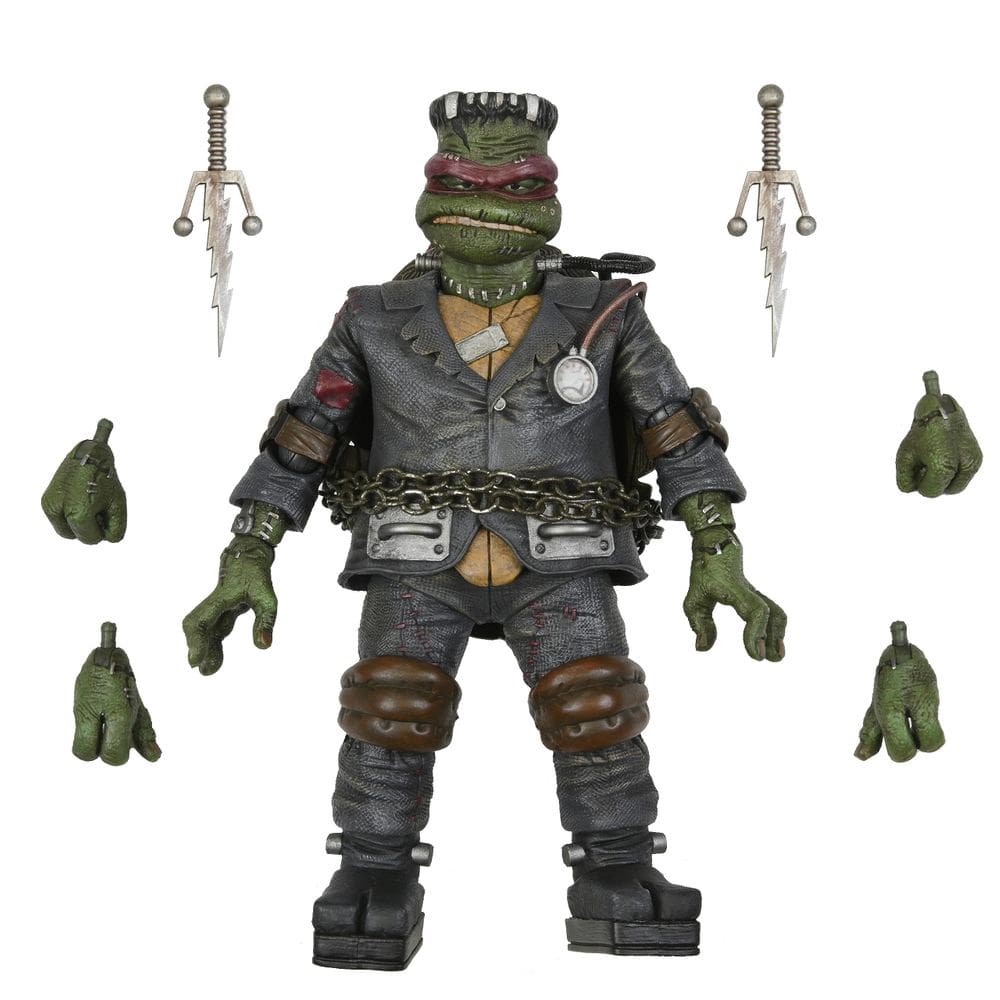 Figura de ação NECA Ultimate Raphael como Monstro Frankenstein