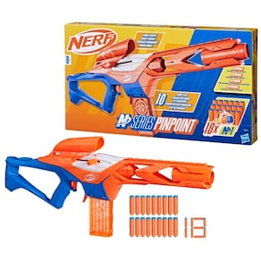 Blaster Nerf N Series Pinpoint com 18 dardos para crianças de 8 anos ou mais