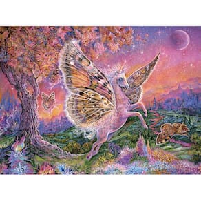 Quebra-cabeça Buffalo Games Josephine Wall Fluttercorn 1000 unidades