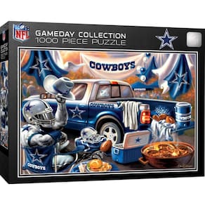 Obras-primas do quebra-cabeça NFL Dallas Cowboys 1000 peças