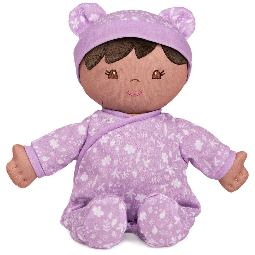 Boneca de pelúcia GUND Baby Sustainable Baby Roxa 30cm