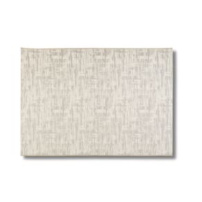 Tapete para Sala e Quarto 250cm X 200cm Texture Cinza/Cru