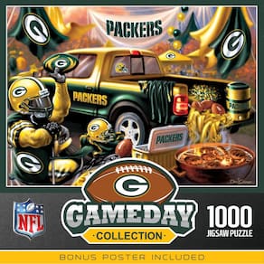 Obras-primas do quebra-cabeça NFL Greenbay Packers 1000 peças