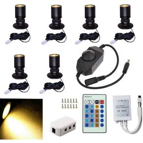 Refletor LED Jorunhe Mini armário de joias montado na superfície