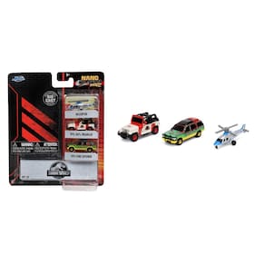 Brinquedo Jada Toys Nano Hollywood Rides Jurassic World 3 PK Red