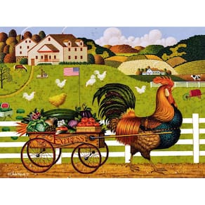 Quebra-cabeça Buffalo Games Charles Wysocki Rooster Express
