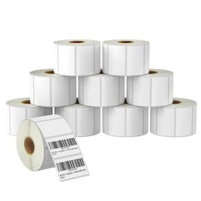 Etiqueta BETCKEY 57x32mm com código de barras UPC para impressora Zebra & Rollo