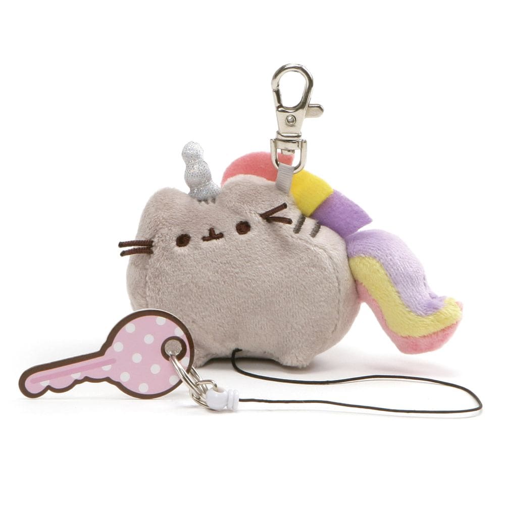 Porta-chaves GUND Pusheen The Cat Pusheen The Cat Pusheenicorn Plush Chaveiro