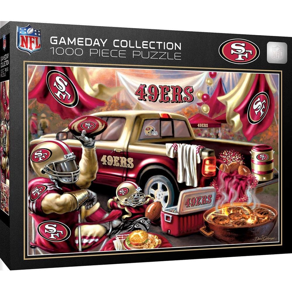 Quebra-cabeça MasterPieces NFL San Francisco 49ers 1000 unidades