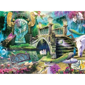 Quebra-cabeça Buffalo Games Enchanted Garden 1000 peças