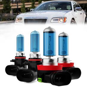 Lâmpadas de farol LECCIBUB 9012 High Low Beam para Chrysler 300