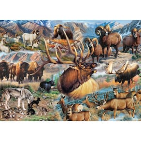 Quebra-cabeça Ceaco Wild America The Wild 1000 peças