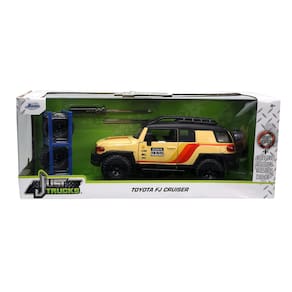 Carro fundido sob pressão Jada Toys Just Trucks 1:24 Toyota FJ Cruiser Amarelo