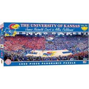 Obras-primas do quebra-cabeça NCAA Kansas Jayhawks 1000 peças