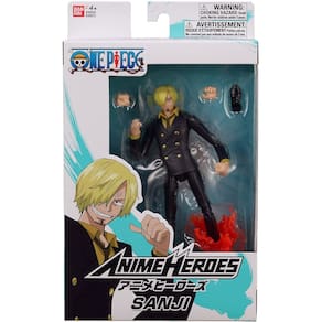 Boneco de ação Anime Heroes One Piece Sanji 16,5 cm 36933