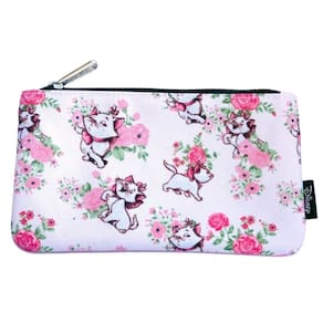 Estojo de lápis Loungefly Marie Floral AOP para material escolar