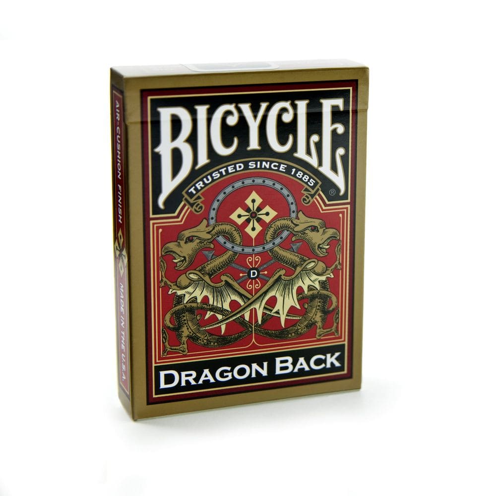 Cartas de baralho Bicycle Dragon Back Gold fabricadas nos EUA