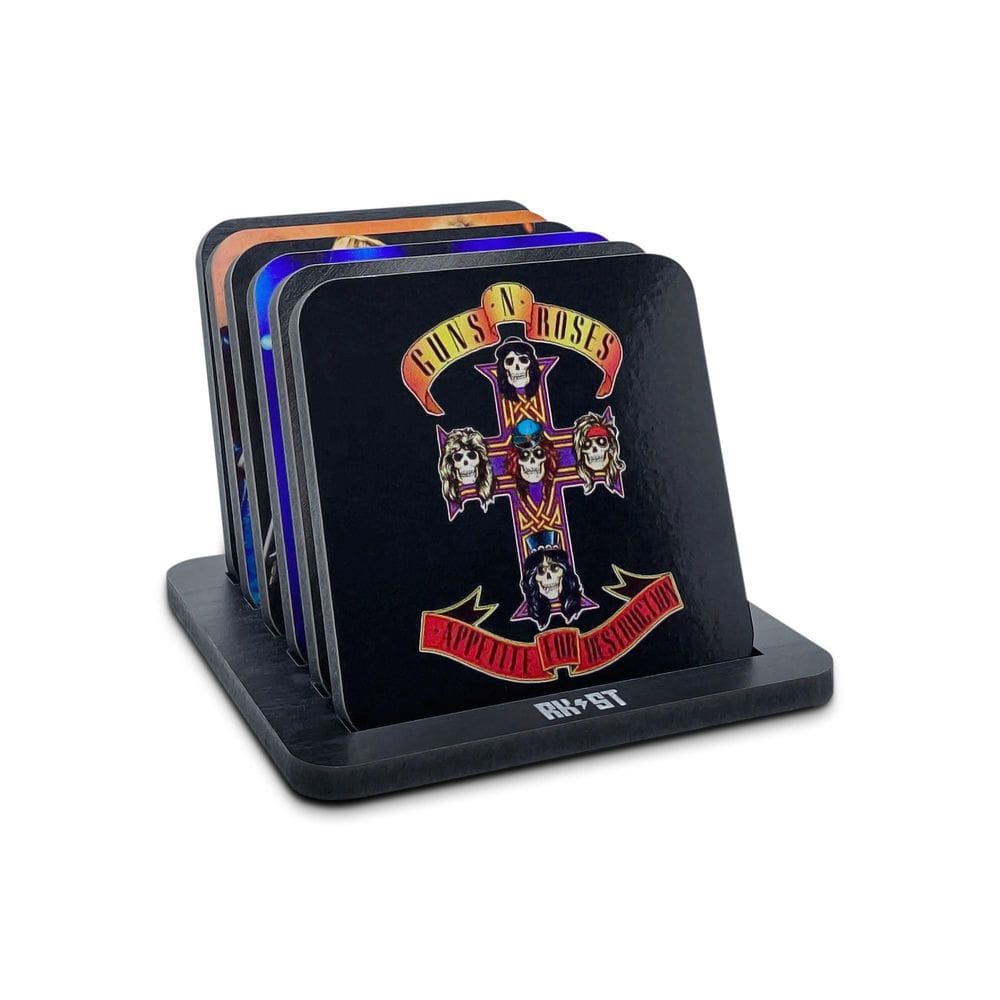 Kit Porta Copos Banda Guns N Roses Rock And Roll - Rockspot