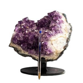 Drusa Ametista Grande Pedra Natural 23cm 5kg Classe A