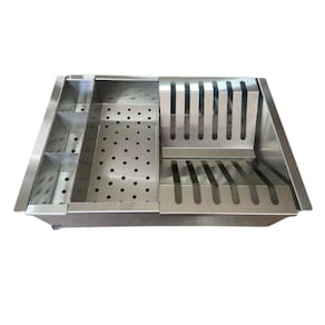 Canal Organizador Para Cuba Inox De Medidas 75x45 Ou 83x45