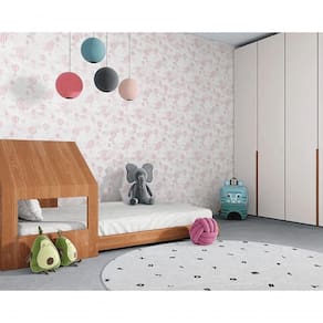 Papel De Parede Sonhos Balões Rosa 4247 Papel De Parede Sonhos 4247