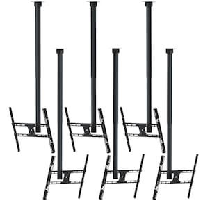 Suporte de Teto para TV 10” a 80” Brasforma SBRP1650 Preto - 6 Unidades