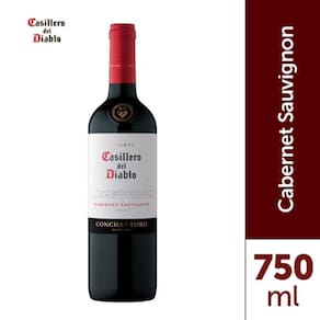 Vinho Chileno Casillero Del Diablo Cabernet Sauvignon-750ML