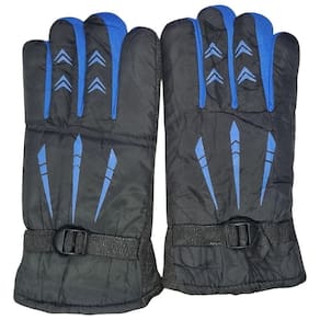 Luva De Moto Motoqueiro Esportiva Antiderrapante Frio Snow Azul