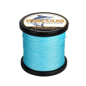 Linha de pesca HERCULES trançada 12 fios 80 libras 500 m azul