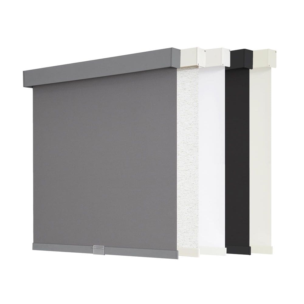 Roller Shades AOSKY 100% Blackout sem fio 22x72cm cinza