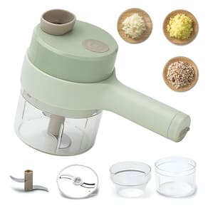 Martelo Elétrico Cooking Hammer Portátil Triturador de Frutas Legumes e Verduras - Verde