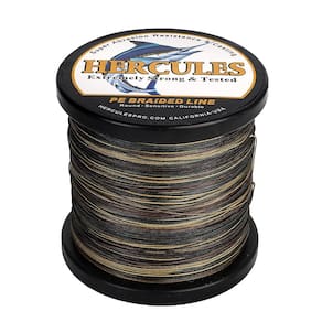 Linha de pesca HERCULES trançada 12 fios 10-190 kg 100-2000 m