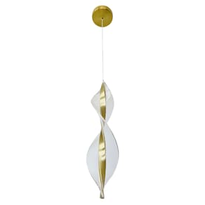 Pendente De Led Espiral Design Moderno 14W 3000K
